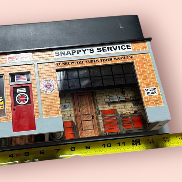 Kids Snappy Service Station Garage Gas Station Toy With Accessories Unique - Picture 11 of 16